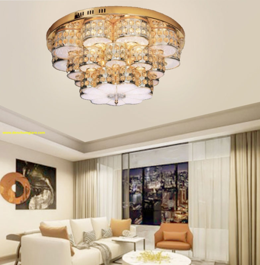 Đèn mâm pha lê NC 8025B