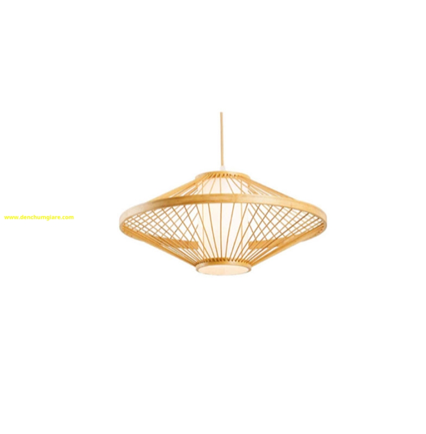 Đèn mây tre lồng vải kiểu UFO MT162/163