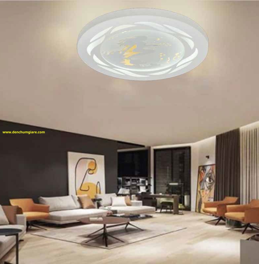 Đèn ốp trần phòng khách hiện đại EU ML8422