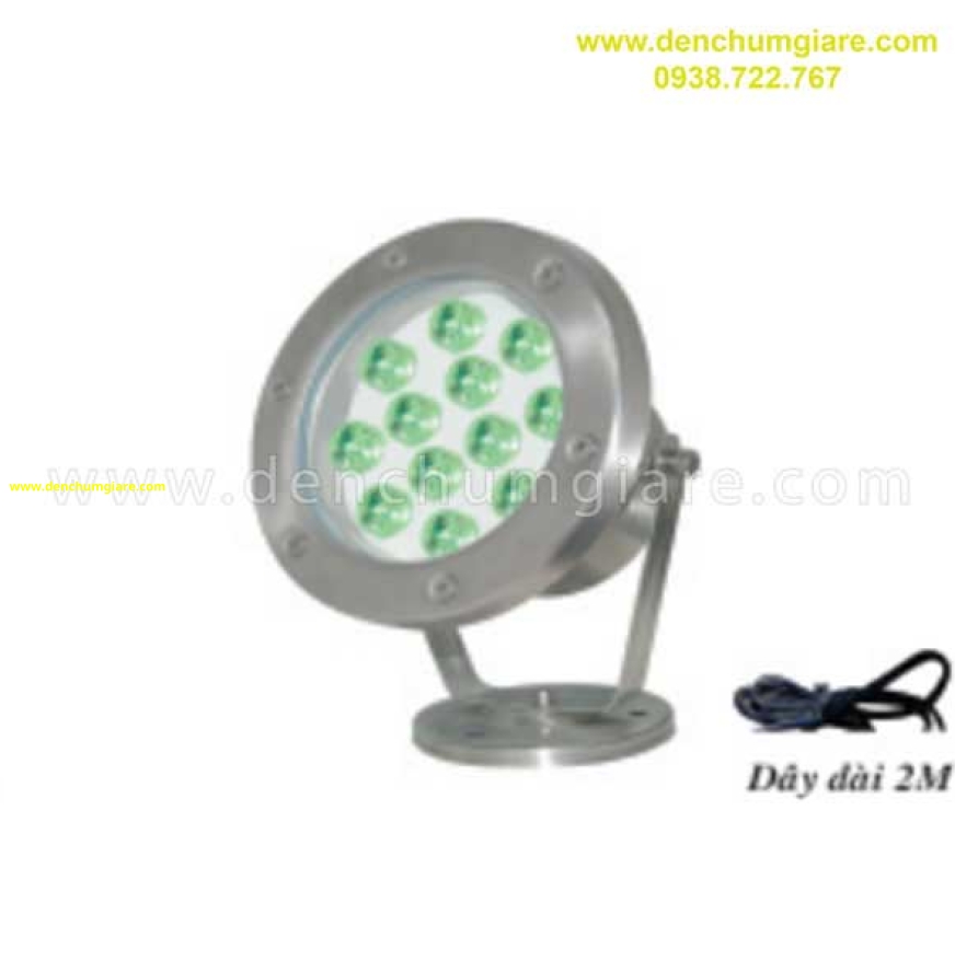Đèn pha dưới nước 12w EU HB12