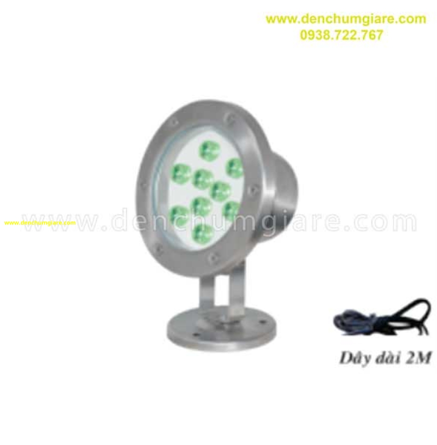 Đèn pha dưới nước 9w EU HB9