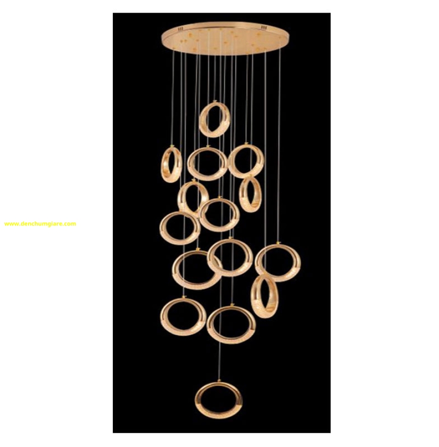 Đèn thả pha lê EU T6247/15