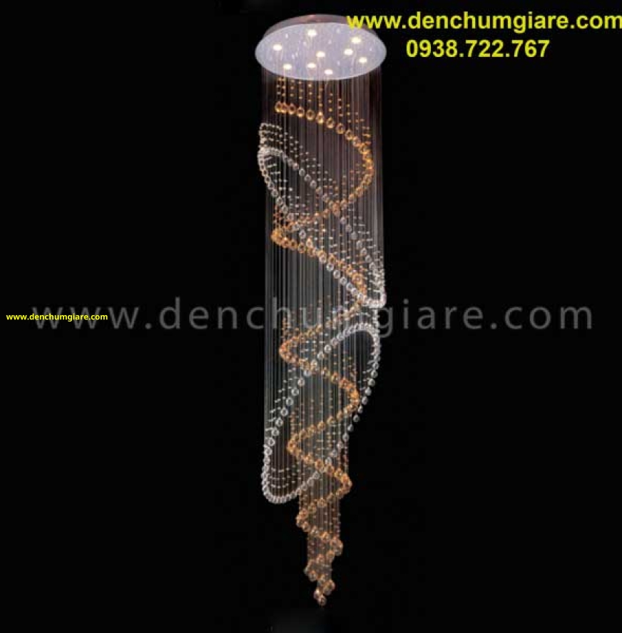 Đèn thả thông tầng pha lê CFL-A20