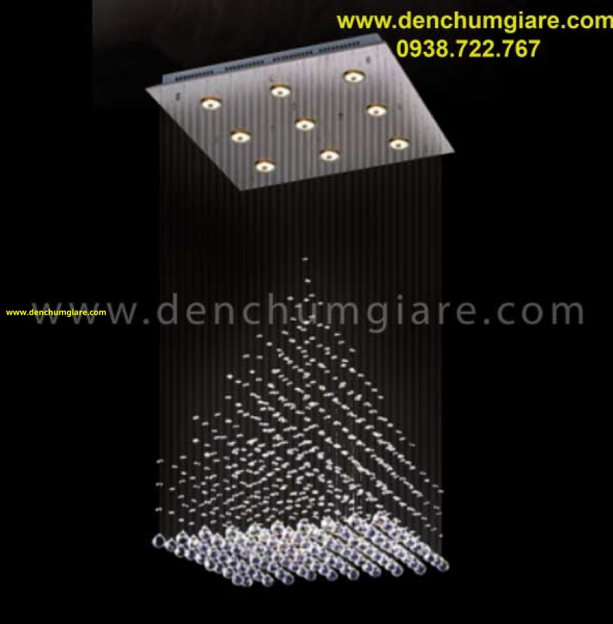 Đèn thả thông tầng pha lê CFL-A83