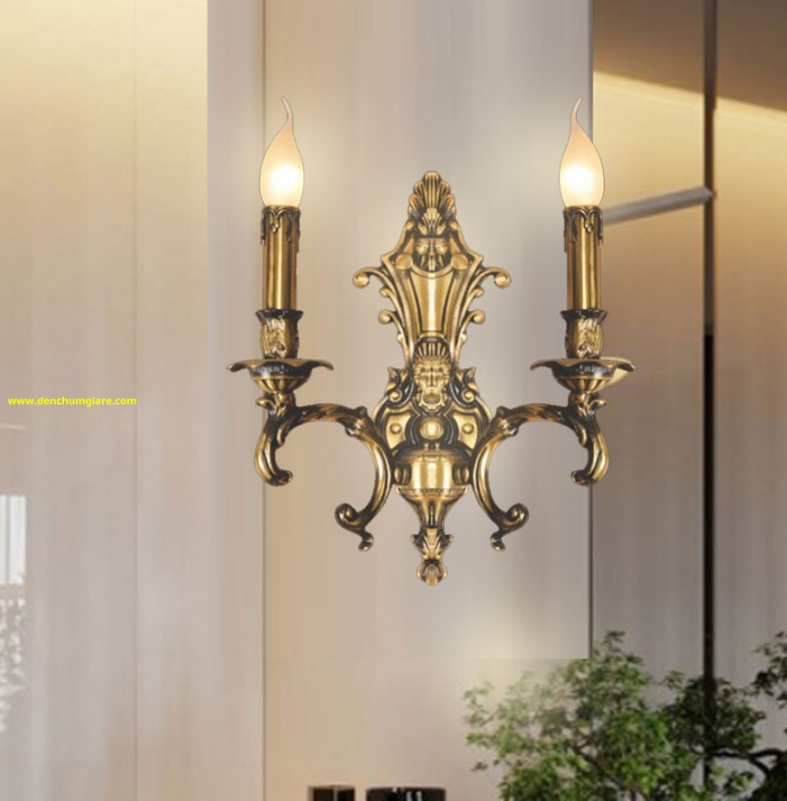 Đèn treo tường đồng EU VD641