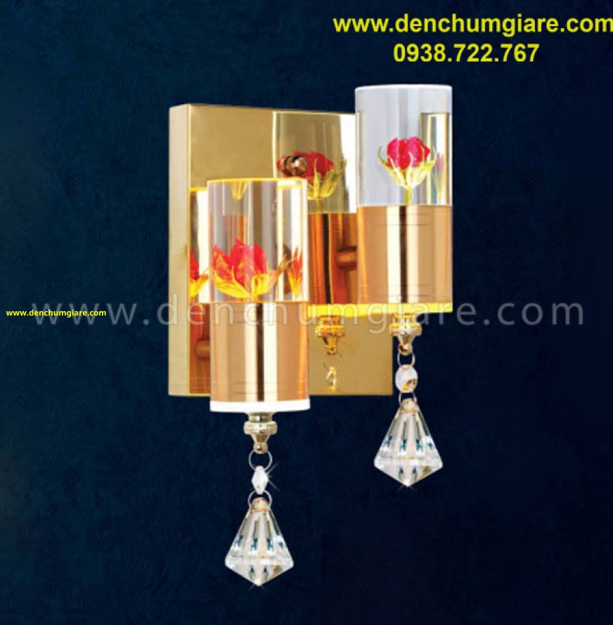 Đèn treo tường pha lê NV 1101/2