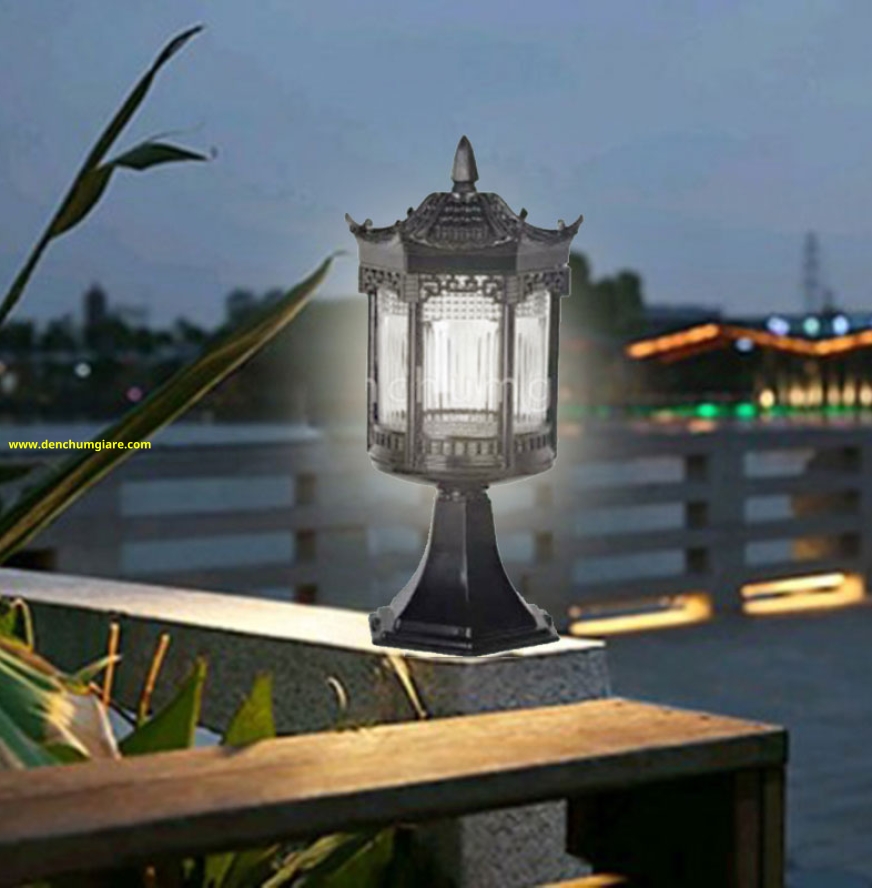 Đèn trụ cổng NVT 334B