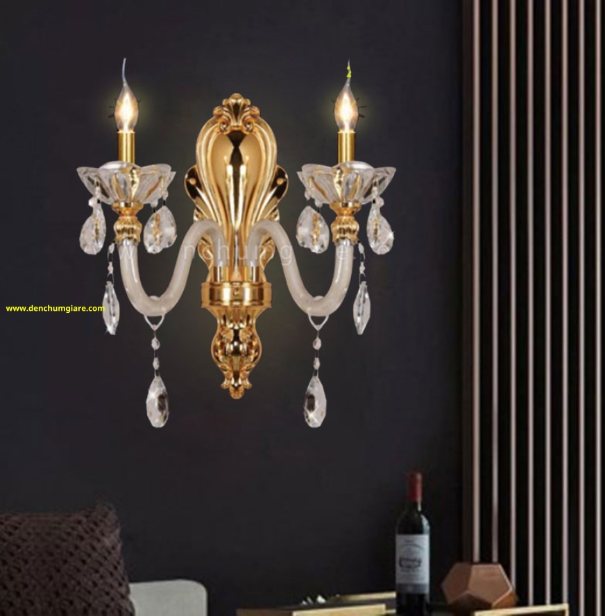 Đèn treo tường pha lê NV 0630/2