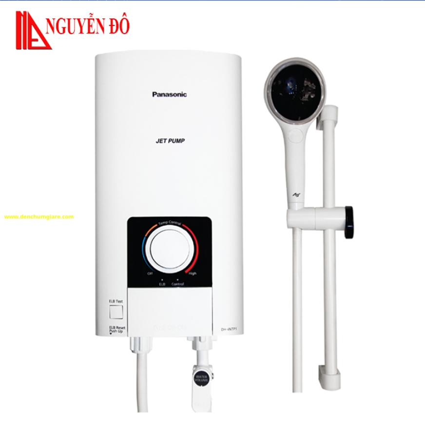 Máy nước nóng trực tiếp Panasonic DH-4NTP1VM có bơm trợ lực, dòng cao cấp điều chỉnh nhiệt độ vô cấp 