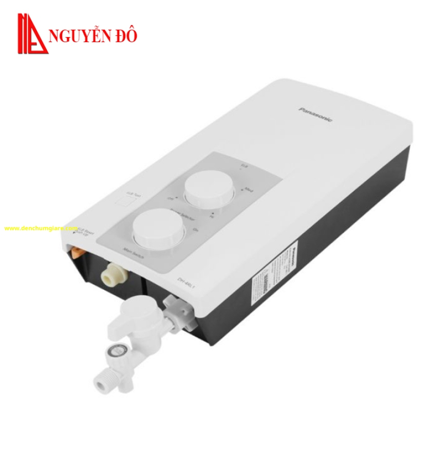Máy nước nóng trực tiếp Panasonic DH-4RL1VW không có bơm trợ lực, dòng tiêu chuẩn điều chỉnh nhiệt độ theo 3 cấp độ 