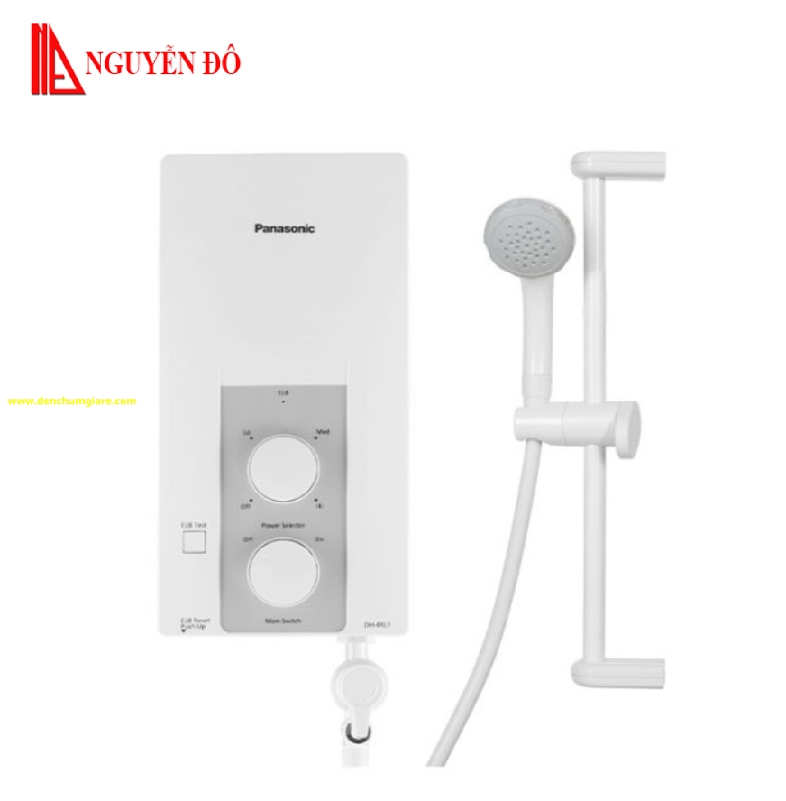 Máy nước nóng trực tiếp Panasonic DH-4RL1VW không có bơm trợ lực, dòng tiêu chuẩn điều chỉnh nhiệt độ theo 3 cấp độ 
