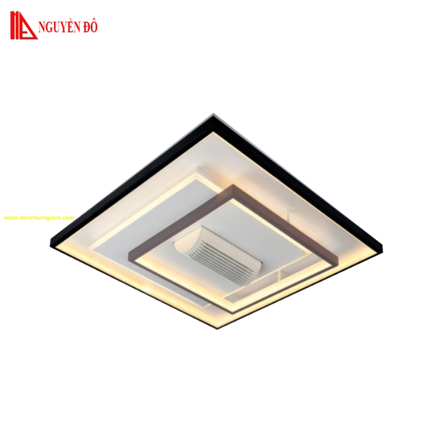 Quạt không cánh, quạt trần không cánh EU ML-94, công suất 30W, điều khiển bằng Remote, bóng led 3 chế độ ánh sáng