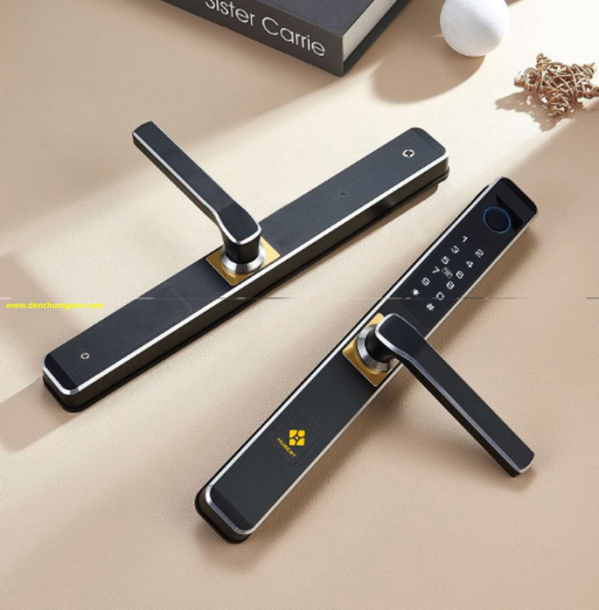 Khoá vân tay cửa nhôm HUBERT HB CNI3 EU Black tiêu chuẩn Đức với 6 tính năng nổi bật