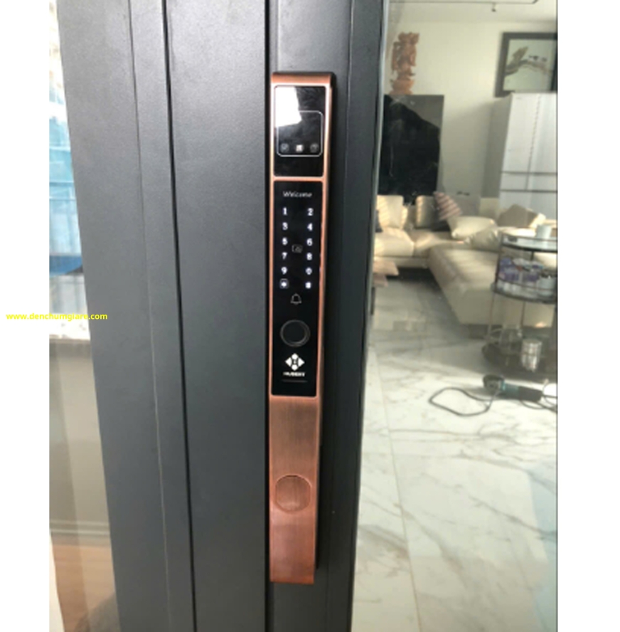 Khoá vân tay cửa nhôm HUBERT HB CN82F tiêu chuẩn Đức với 7 tính năng nổi bật