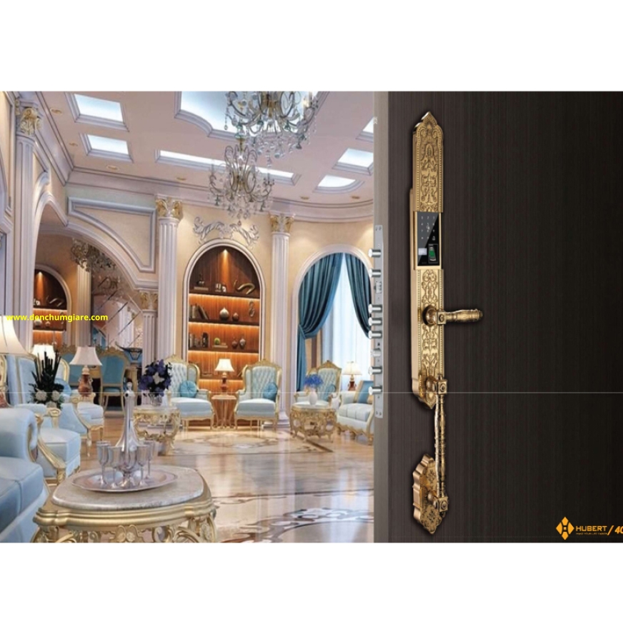  Khoá vân tay đại sảnh HUBERT HB DS79 Gold tiêu chuẩn Đức với 6 tính năng nổi bật