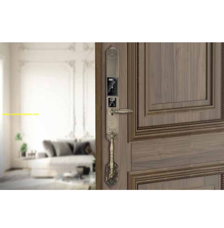 Khoá vân cửa đại sảnh Hyundai HY-SLC8818 BRONZE được thiết kế theo phong cách tân cổ điển tiêu chuẩn Hàn Quốc với 8 tính năng nổi bật 