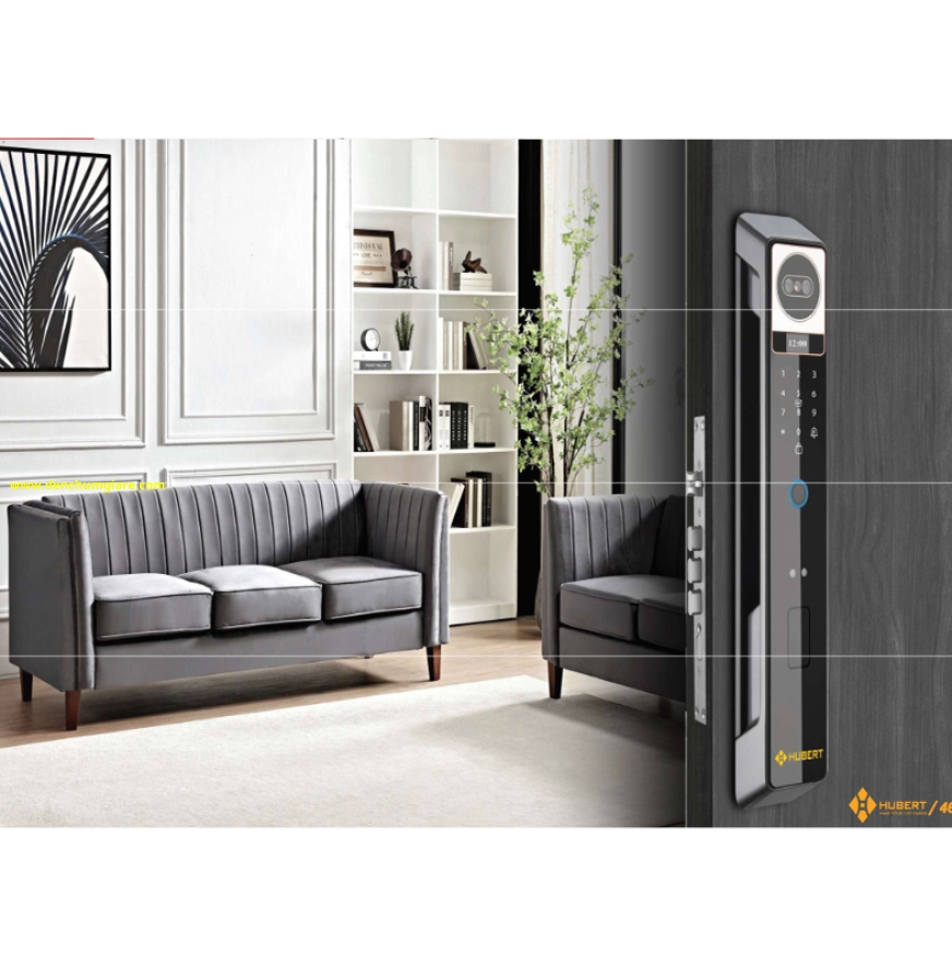 Khoá vân tay cửa gỗ HUBERT HB CG88 Black tiêu chuẩn Đức với 7 tính năng nổi bật