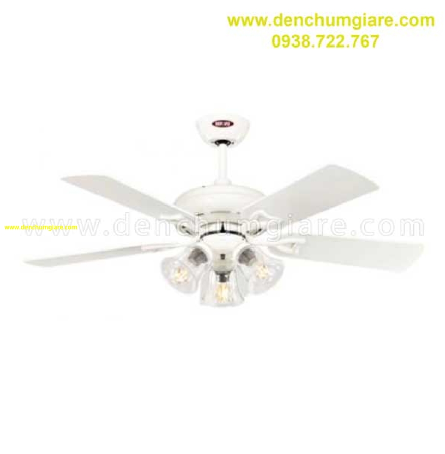 Quạt trần đèn 5 cánh Mr Vũ CLASSIC/B