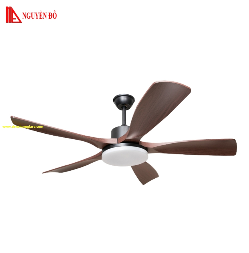 Quạt trần cánh nhựa có đèn QViFa – 94 công suất 40W, động cơ DC tiết kiệm điện, đèn led 3 chế độ ánh sáng, điều khiển từ xa bằng Remote